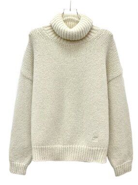 Celine beige alpaca wool sweater